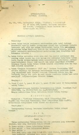 Lalu Lintas Devisa, Peraturan, Penjelasan Undang-Undang No. 32 Tahun 1964 tentang Peraturan Lalu ...