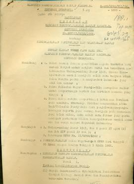 Ketetapan MPRS RI tentang Kebijaksanaan Peningkatan Kesejahteraan Rakyat   No : XXVIII/MPRS/1966